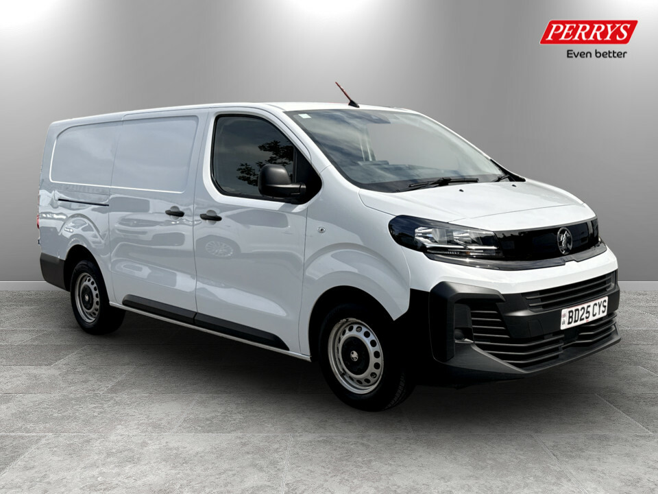 Vauxhall Vivaro 1.5 Turbo D 120 Prime H1 Van BD25CYS White