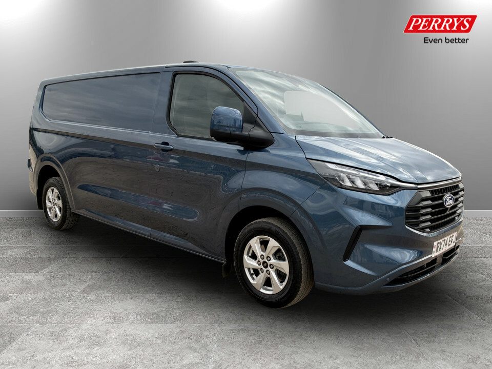Ford Transit Custom 320 L2 H1 2.0 Ecoblue 136Ps Van Limited RX74EFJ Blue