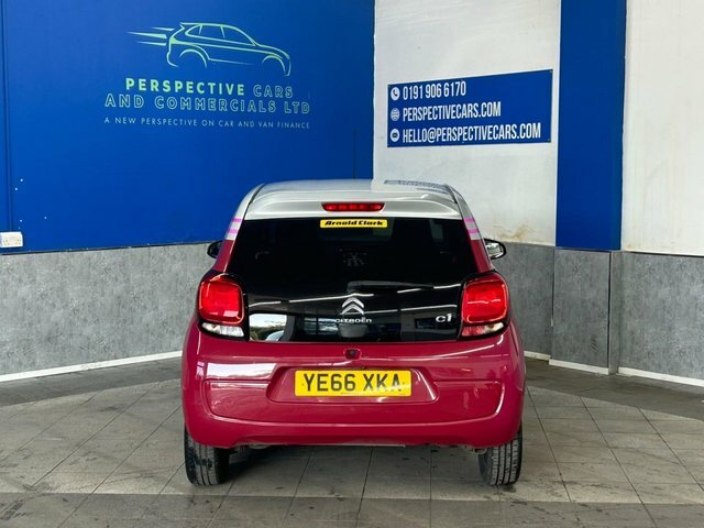 Citroen C1 1.2 Puretech Flair Edition Hatchback Ma Red #4