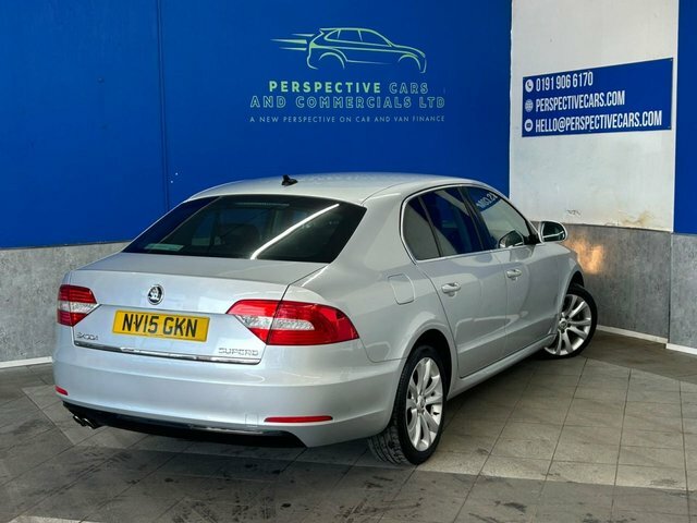 Skoda Superb 2.0 Tdi Se Business Leather Hatchback Silver #3