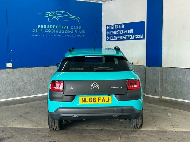 Citroen C4 Cactus 1.2 Puretech Flair Hatchback Eur Blue #4