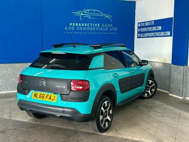 Citroen C4 Cactus 1.2 Puretech Flair Hatchback Eur Blue #3