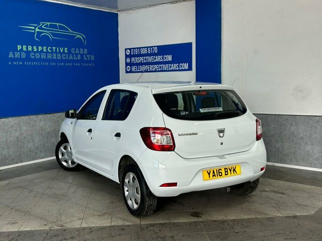 Dacia Sandero 1.2 Ambiance Hatchback Euro 6 7 White #5