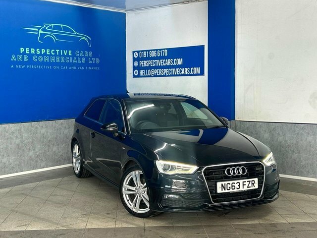 Audi A3 2.0 Tdi S Line Hatchback S Tronic Euro Black