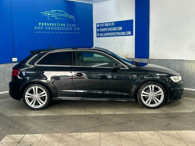 Audi A3 2.0 Tdi S Line Hatchback S Tronic Euro Black #2