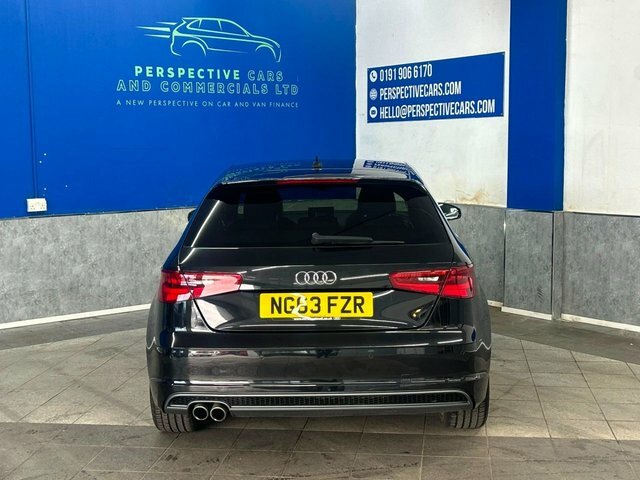 Audi A3 2.0 Tdi S Line Hatchback S Tronic Euro Black #4