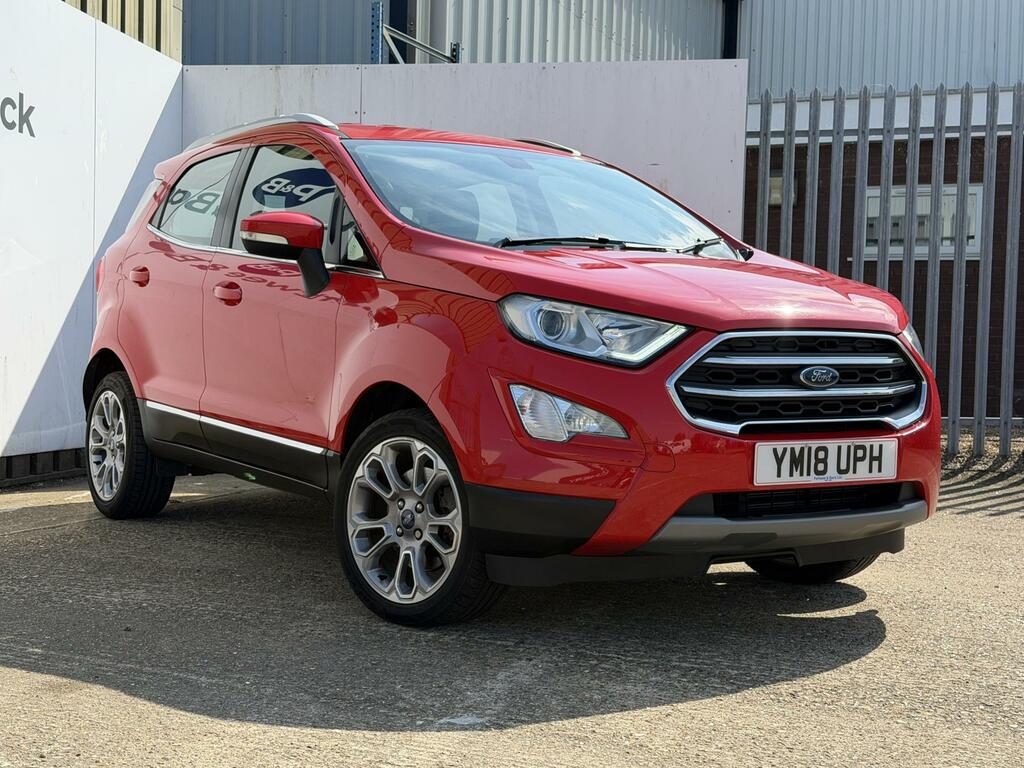 Ford Ecosport 1.0T Ecoboost Titanium Suv Euro 6 Red #2