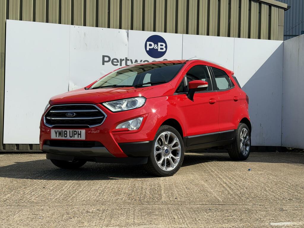 Ford Ecosport 1.0T Ecoboost Titanium Suv Euro 6 Red
