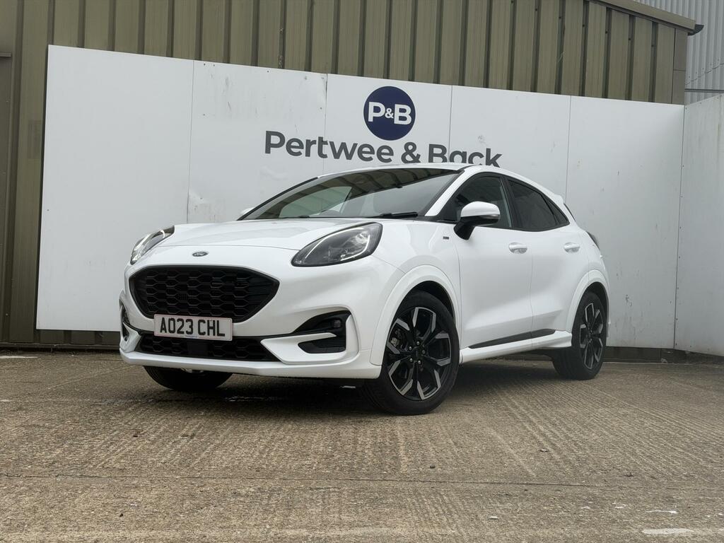 Ford Puma 1.0T Ecoboost Mhev St-line X Euro 6 S S White