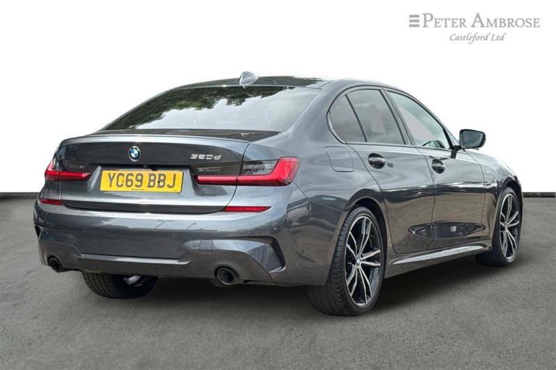 BMW 3 Series 320D M Sport - 2019 69 YC69BBJ Grey #3