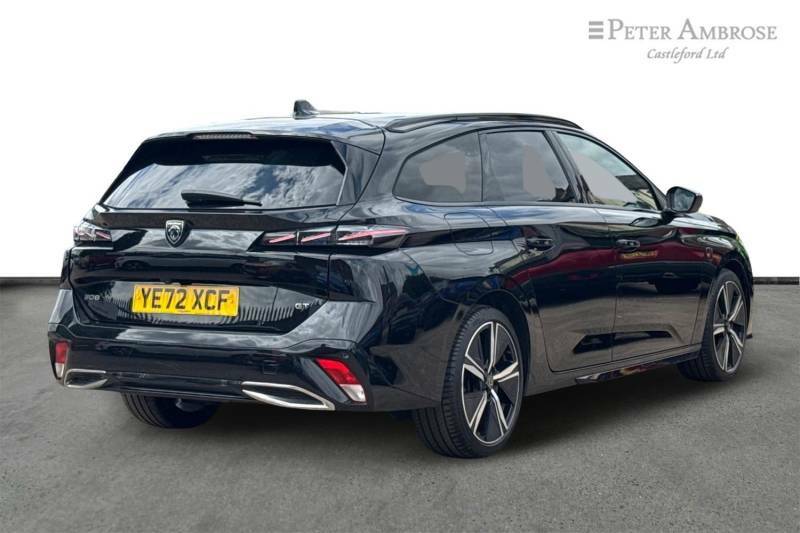 Peugeot 308 SW 1.2 Puretech Gt Eat8 - 2022 72 YE72XCF Black #3