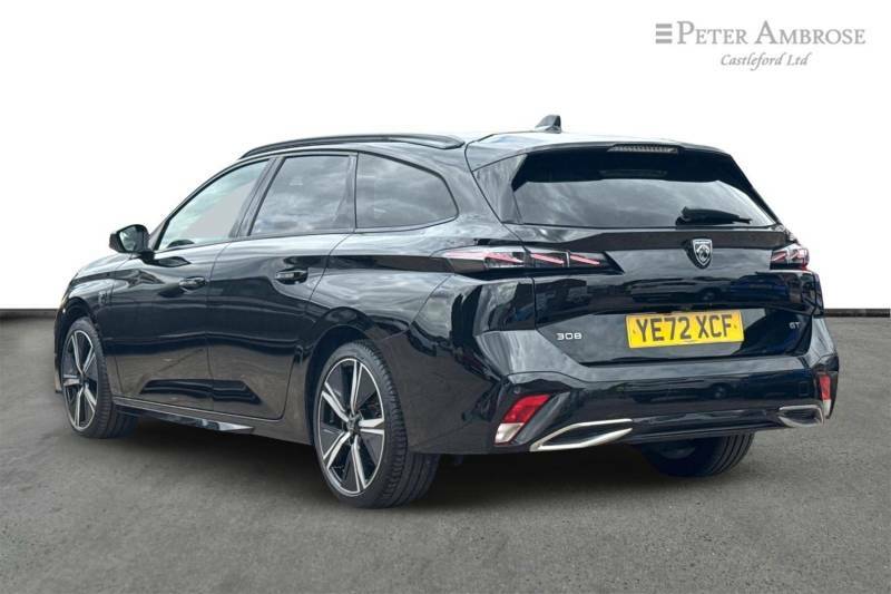Peugeot 308 SW 1.2 Puretech Gt Eat8 - 2022 72 YE72XCF Black #5