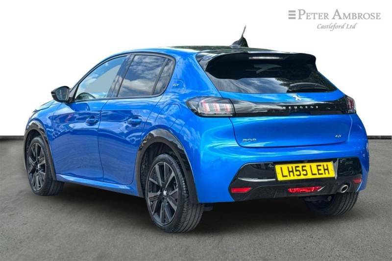 Peugeot 208 1.2 Puretech 100 Gt Eat8 - 2023 73 LH55LEH Blue #5