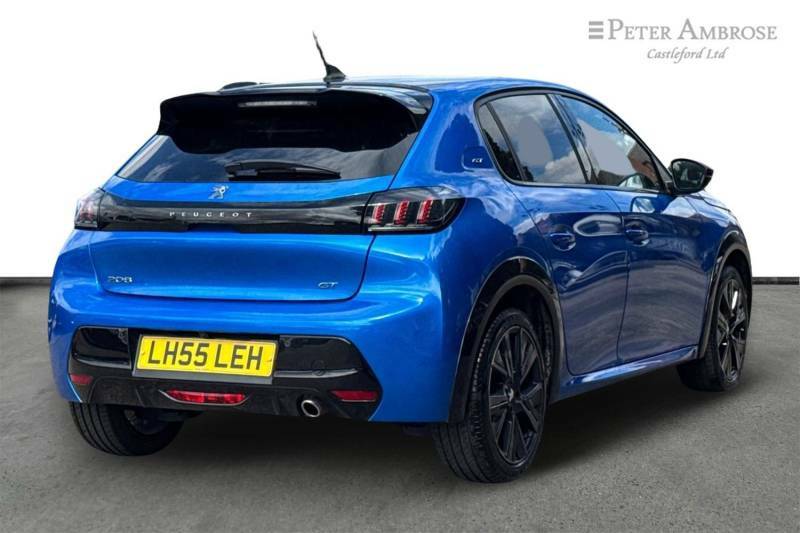 Peugeot 208 1.2 Puretech 100 Gt Eat8 - 2023 73 LH55LEH Blue #3