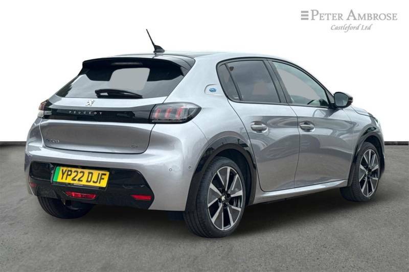 Peugeot e-208 100Kw Gt 50Kwh - 2022 22 Grey