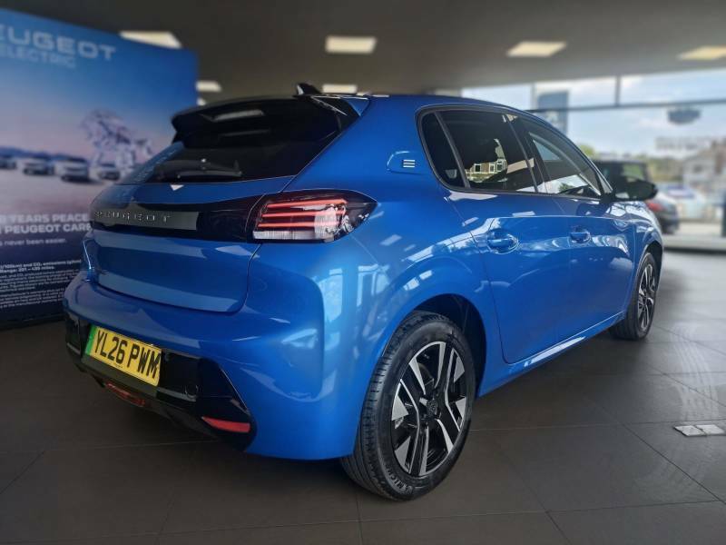 Peugeot e-208 100Kw Allure 50Kwh Blue #3