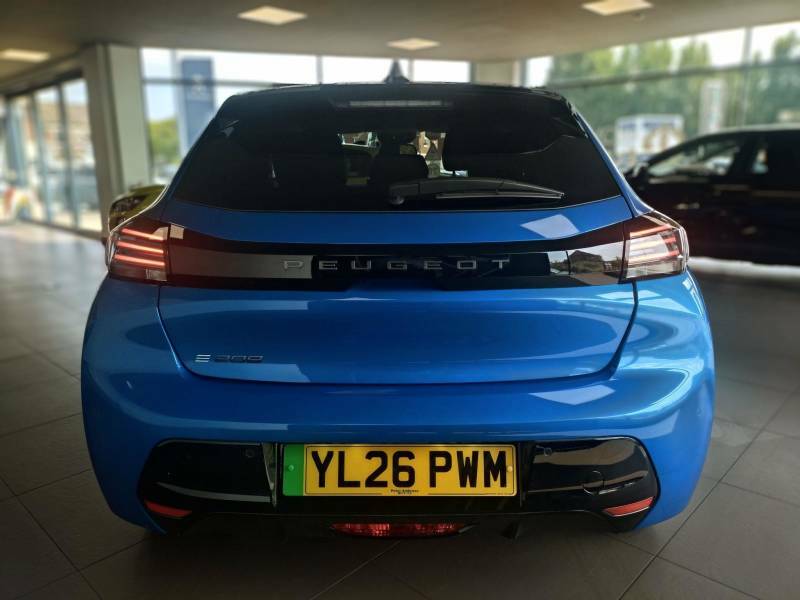 Peugeot e-208 100Kw Allure 50Kwh Blue #5