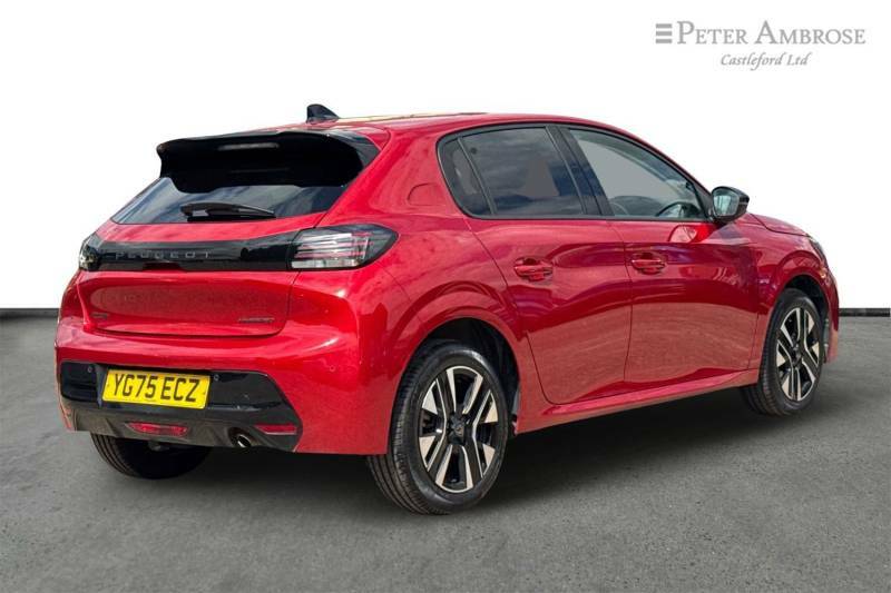 Peugeot 208 1.2 Hybrid 100 Allure E-dsc6 - 2025 75 YG75ECZ Red #3