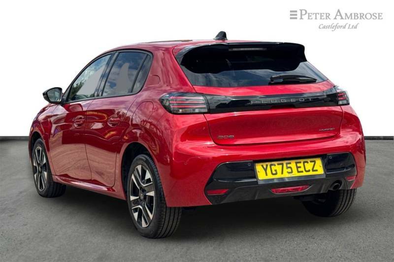 Peugeot 208 1.2 Hybrid 100 Allure E-dsc6 - 2025 75 YG75ECZ Red #5