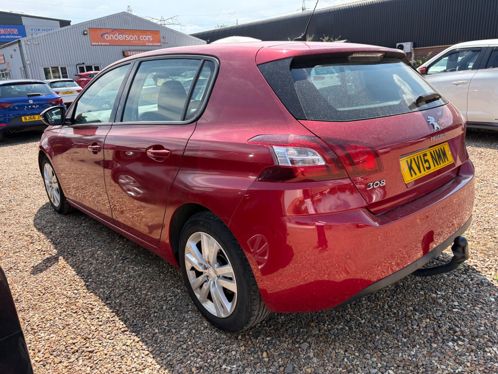 Peugeot 308 1.6 Hdi Active Euro 5 Ss Red #6