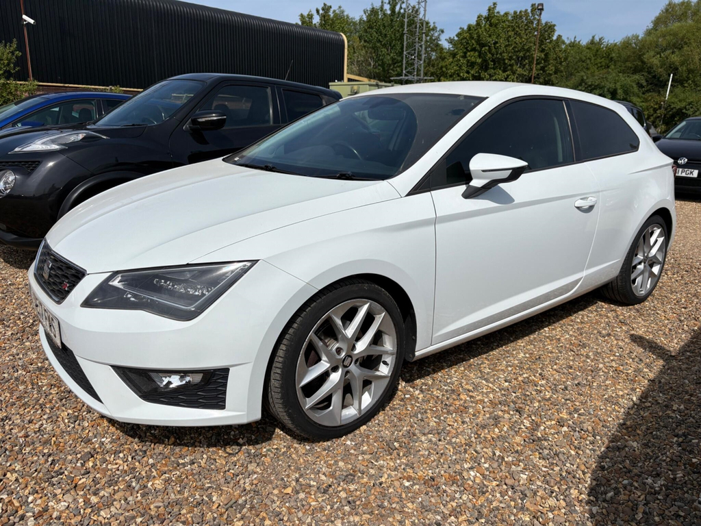 Seat Leon 1.4 Ecotsi Fr Technology Sport Coupe Euro 6 Ss White