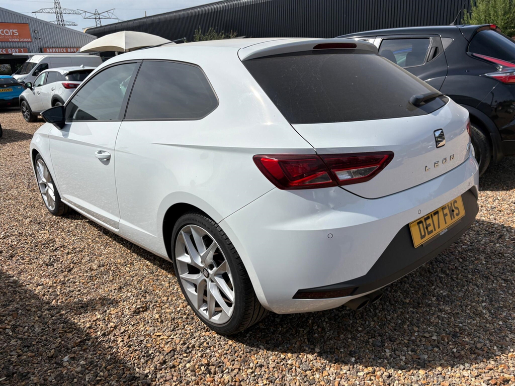 Seat Leon 1.4 Ecotsi Fr Technology Sport Coupe Euro 6 Ss White #3