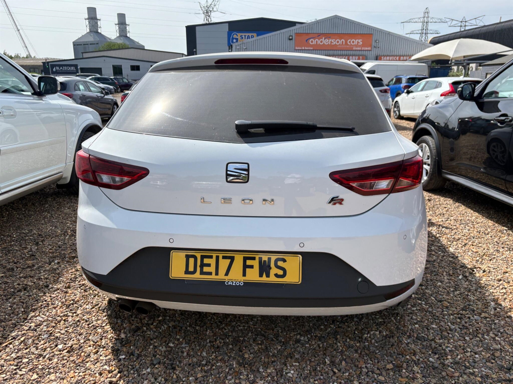 Seat Leon 1.4 Ecotsi Fr Technology Sport Coupe Euro 6 Ss White #4