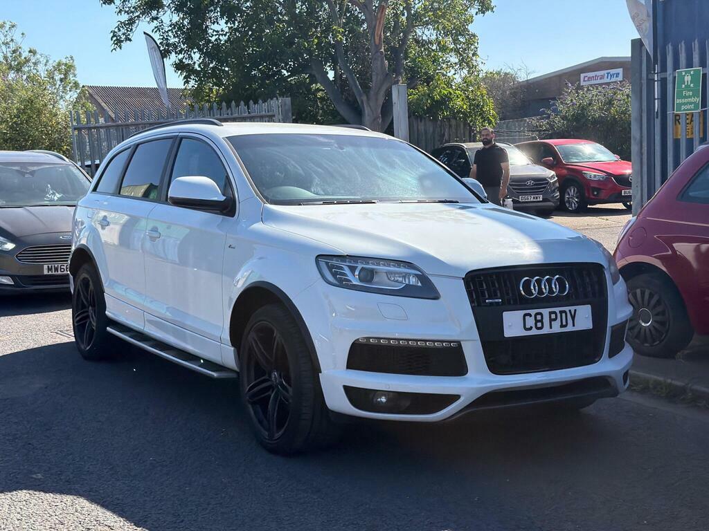 Audi Q7 3.0 Tdi V6 S Line Plus Tiptronic Quattro Euro 5 S White
