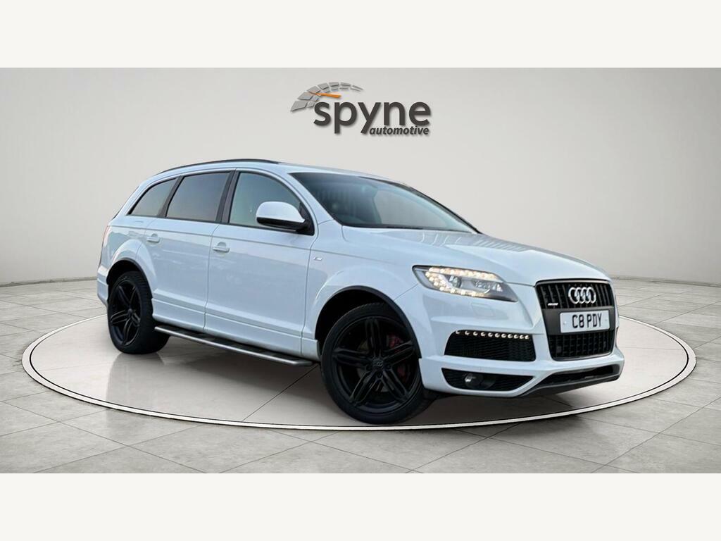Audi Q7 3.0 Tdi V6 S Line Plus Tiptronic Quattro Euro 5 S White