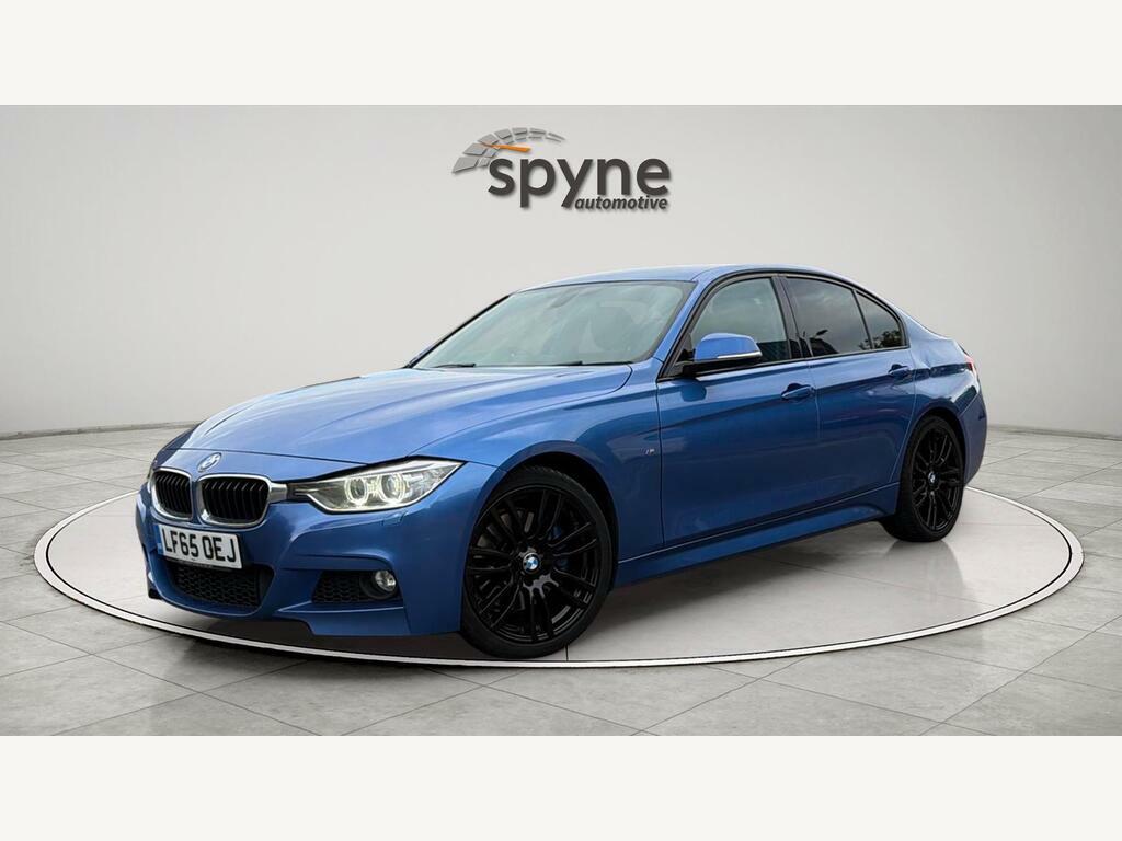 BMW 3 Series 2.0 320D Blueperformance M Sport Euro 6 S S Blue #3