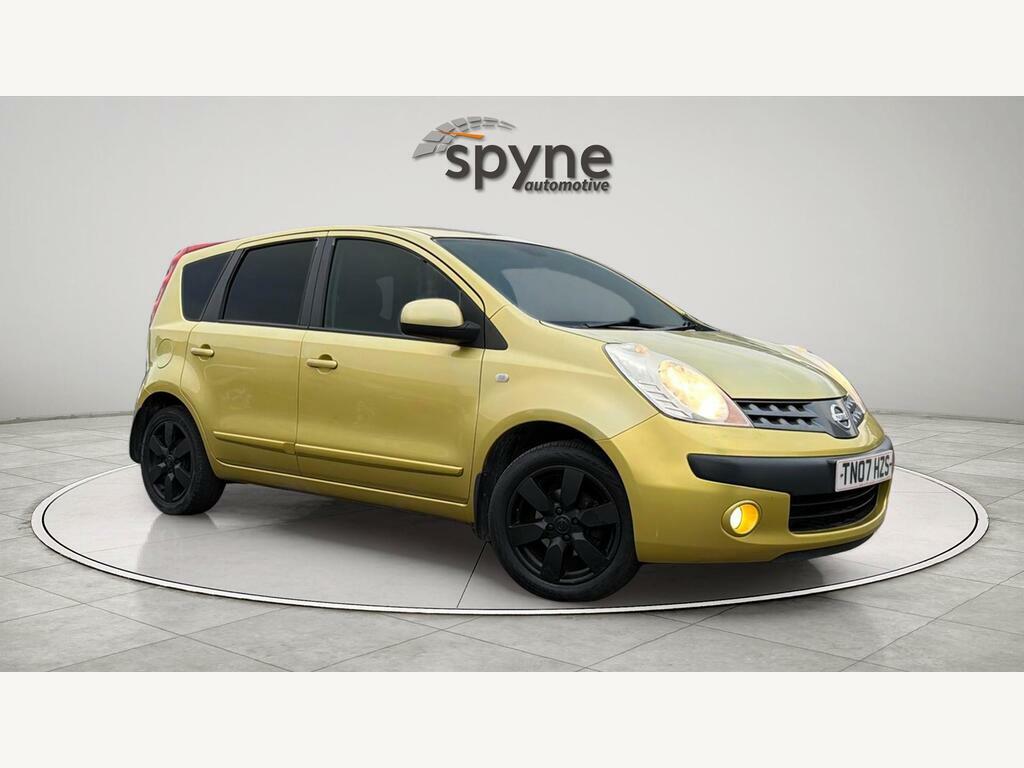 Nissan Note 1.6 16V Sve Yellow