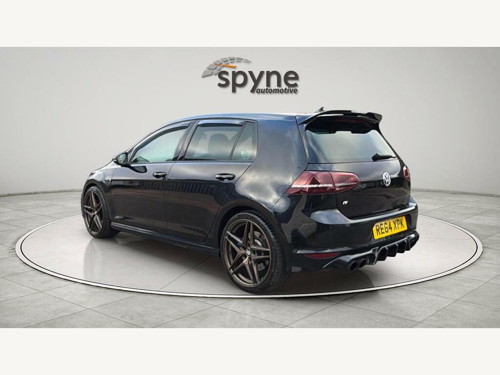 Volkswagen Golf 2.0 Tsi Bluemotion Tech R Dsg 4Motion Euro 6 S S RE64XPK Black #4