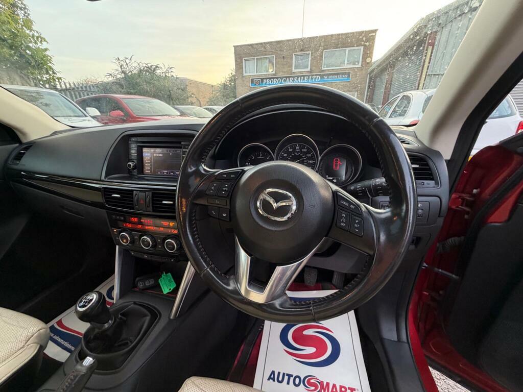 Mazda CX-5 2015 2.2 D Sport Nav 173 Bhp White #48
