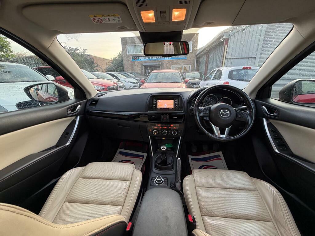 Mazda CX-5 2015 2.2 D Sport Nav 173 Bhp White #9
