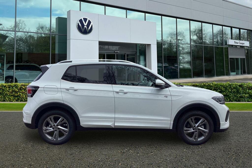 Volkswagen T-Cross 1.0 Tsi 115 R-line HT75DTF White #4