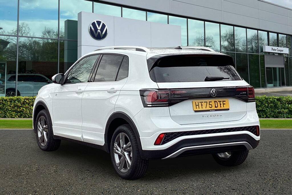 Volkswagen T-Cross 1.0 Tsi 115 R-line HT75DTF White #3