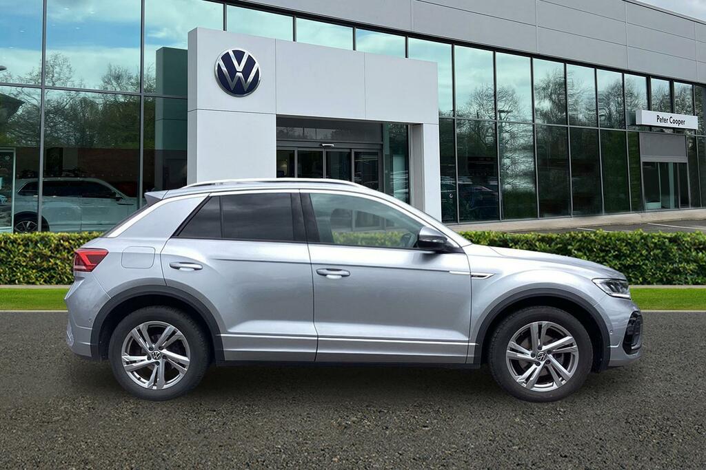Volkswagen T-Roc 1.5 Tsi R-line GD25TPX Silver #4