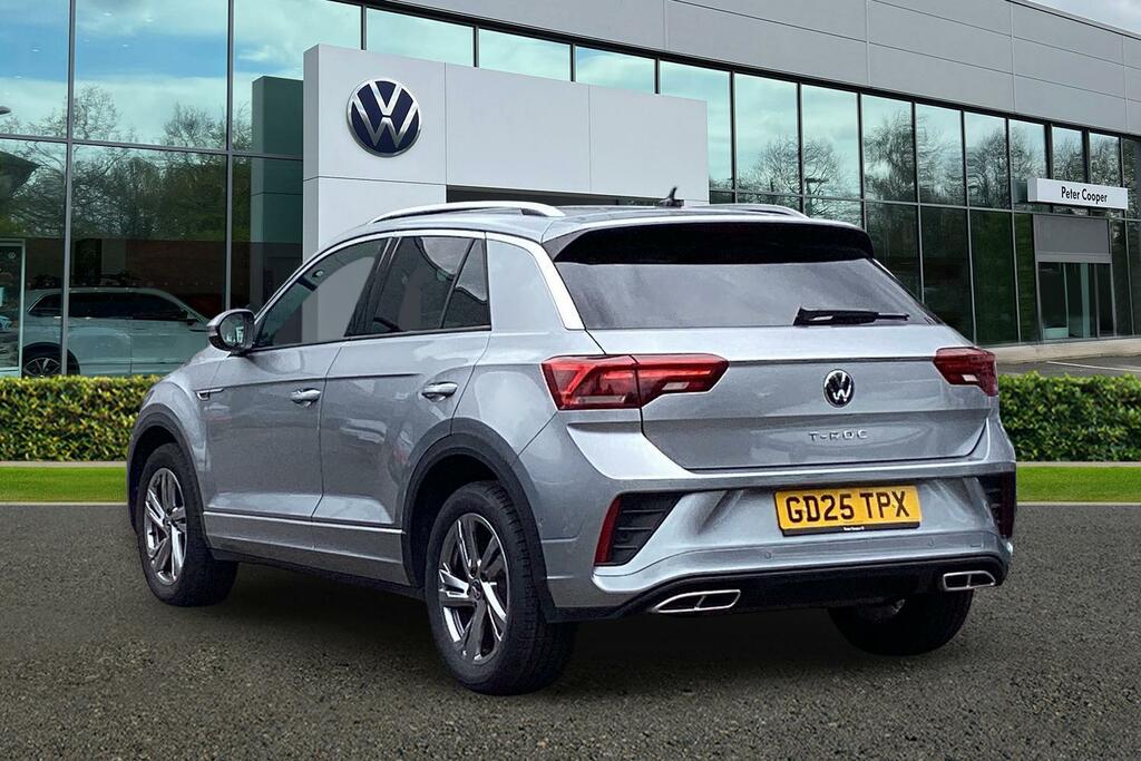 Volkswagen T-Roc 1.5 Tsi R-line GD25TPX Silver #3