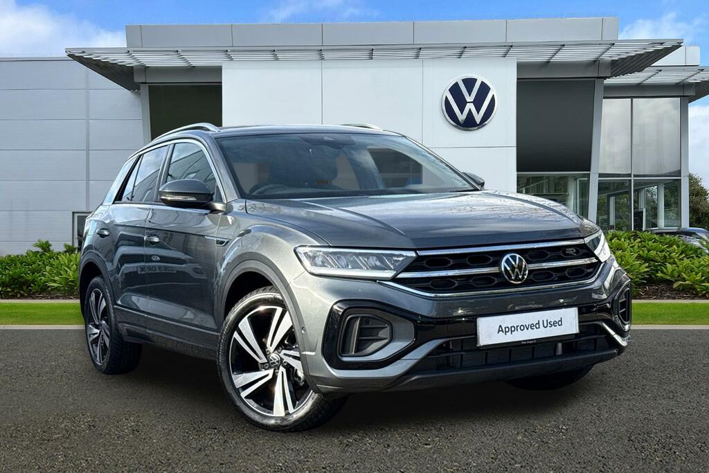 Volkswagen T-Roc 1.5 Tsi R-line Dsg 18 Nevada Alloys Keyle Grey