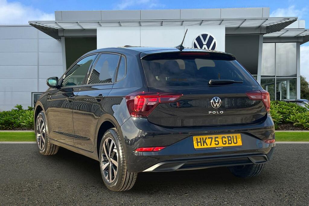 Volkswagen Polo 1.0 Tsi Match Dsg HK75GBU Black #3