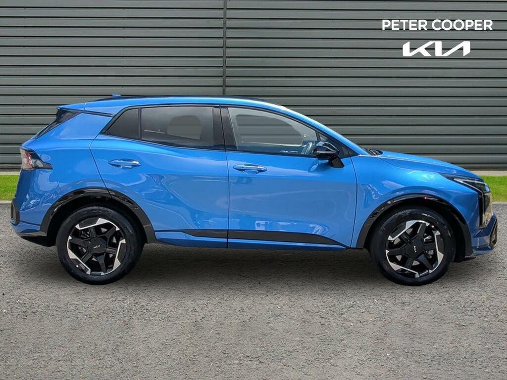Kia Sportage 1.6 T-gdi Dct Gt-line LC75PUE Blue #4