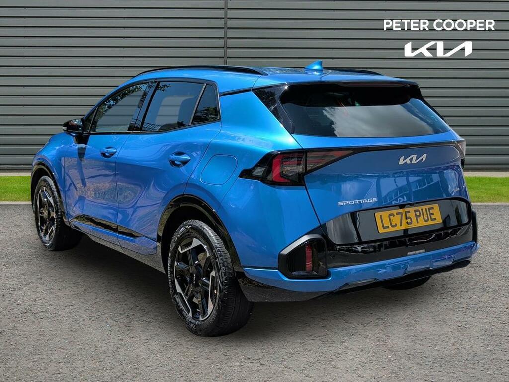 Kia Sportage 1.6 T-gdi Dct Gt-line LC75PUE Blue #3