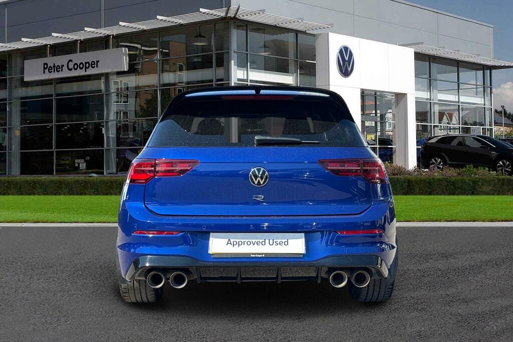 Volkswagen Golf 2.0 Tsi 320 R 4Motion Dsg HD23SKK Blue #4
