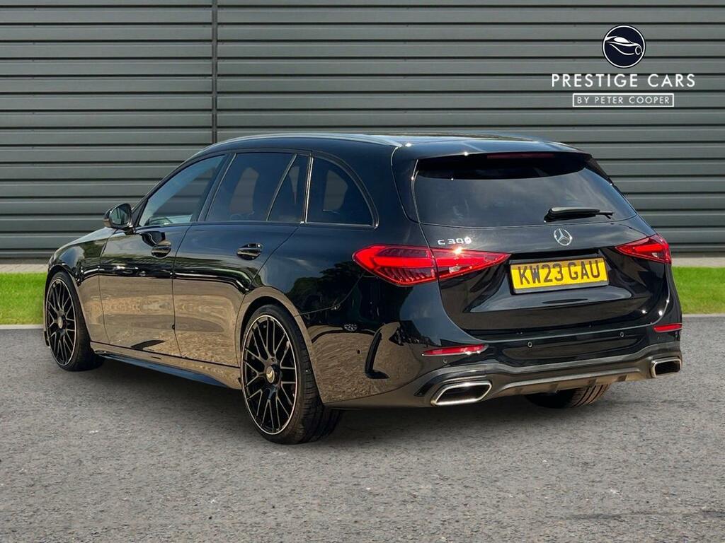 Mercedes-Benz C Class 2.0 C300h Mhev Amg Line G-tronic Euro 6 Ss KW23GAU Black #3