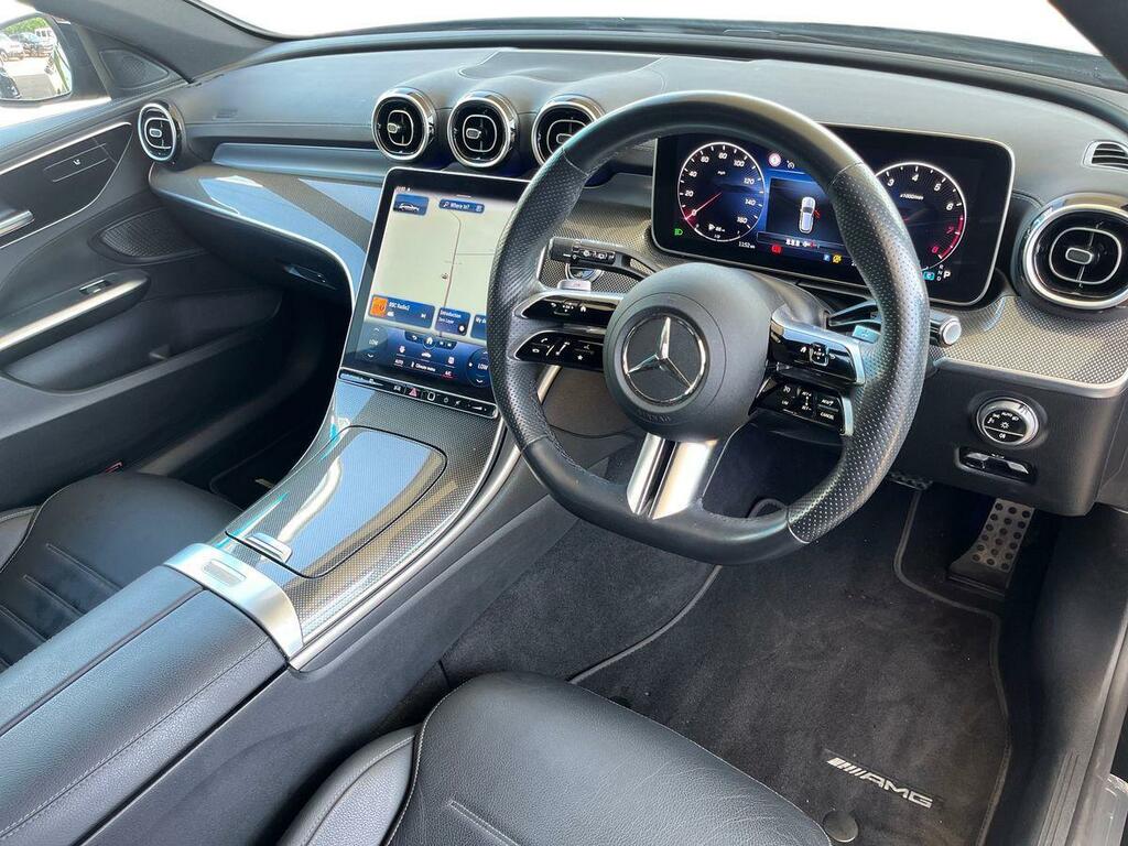 Mercedes-Benz C Class 2.0 C300h Mhev Amg Line G-tronic Euro 6 Ss KW23GAU Black #6
