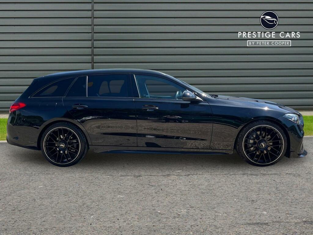 Mercedes-Benz C Class 2.0 C300h Mhev Amg Line G-tronic Euro 6 Ss KW23GAU Black #4