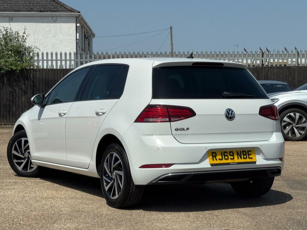 Volkswagen Golf 1.6 Tdi Match Edition Euro 6 Ss RJ69NBE White #5