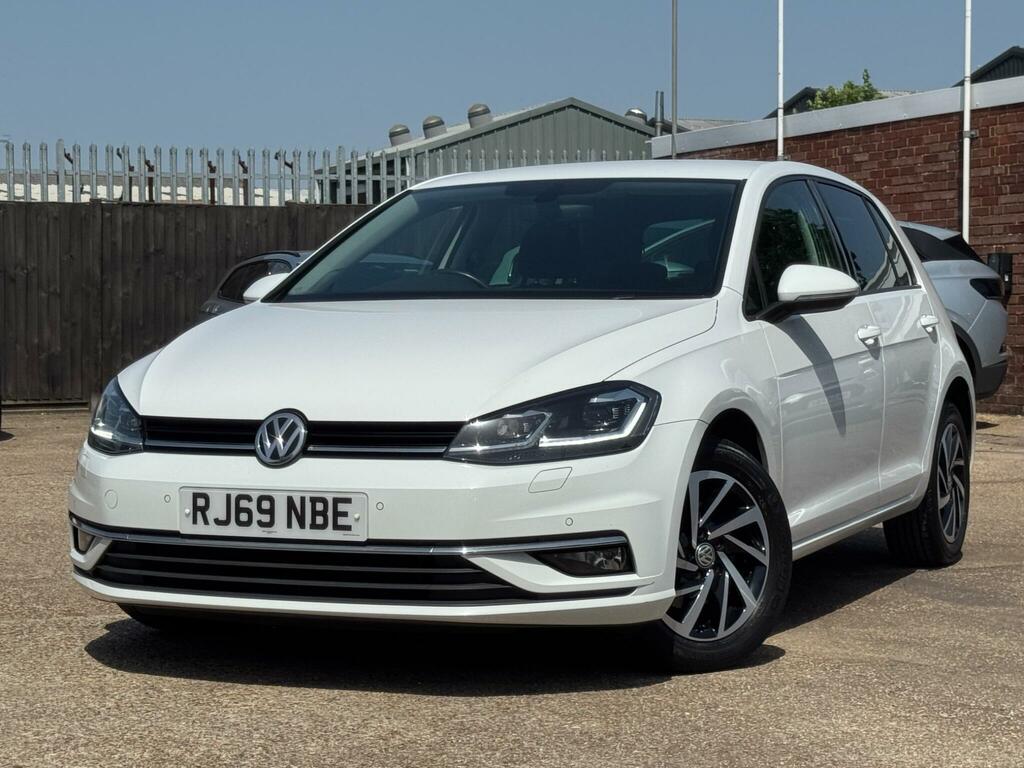 Volkswagen Golf 1.6 Tdi Match Edition Euro 6 Ss RJ69NBE White #3
