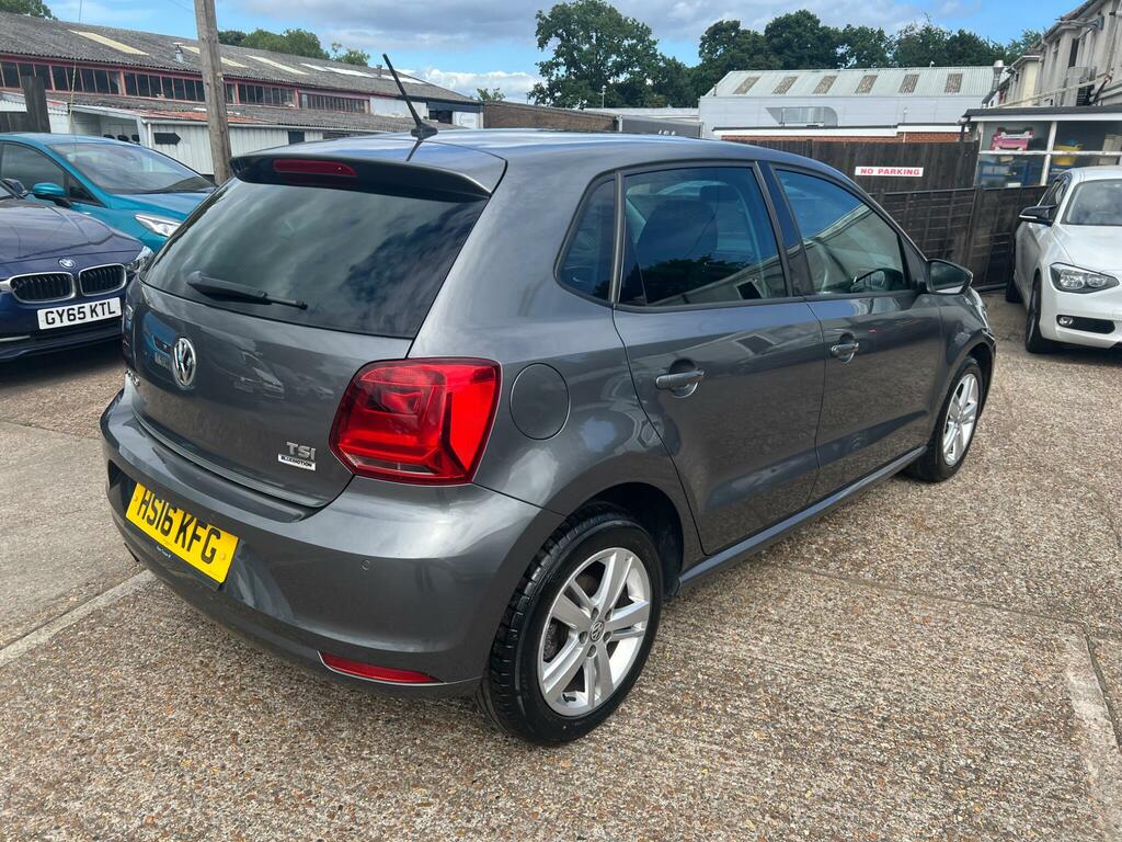 Volkswagen Polo 1.4 Tsi Bluemotion Tech Act Bluegt Euro 6 Ss White #7