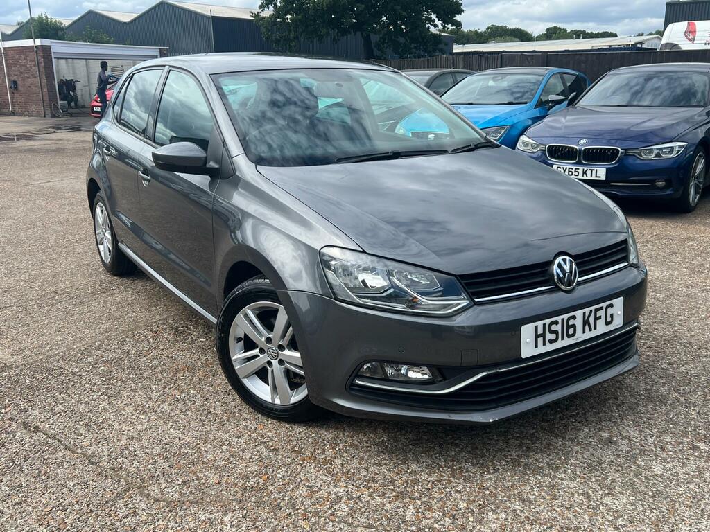 Volkswagen Polo 1.2 Tsi Bluemotion Tech Match Euro 6 Ss Grey